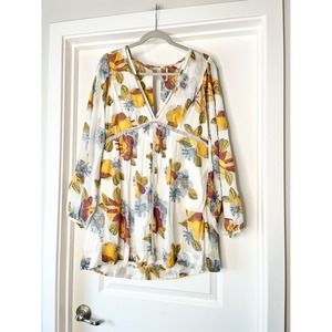 Free People Size Small Strawberry Fields Mini Dress